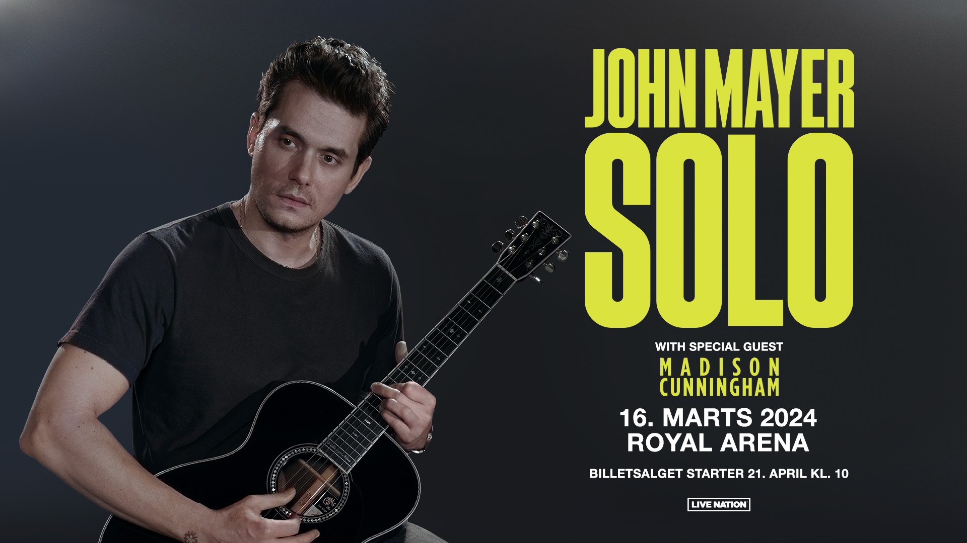 John Mayer 'Solo' Royal Arena